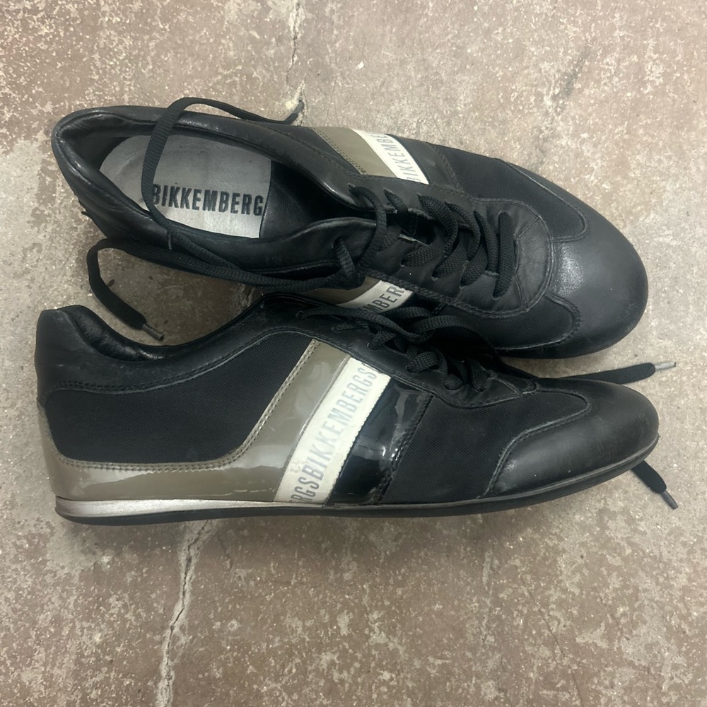 Bikkembergs men s Black and Gray Men's Sneaker size 41